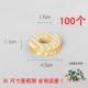 100 деревянных маленьких катушек 100+100 головных игл 100