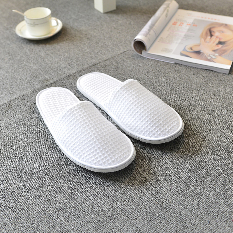 Five-star hotel hotel disposable slippers hospitality home indoor summer thickening non-slip travel supplies 10 pairs