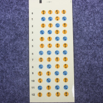 Beginners introductory finger-board stickup beginnings with guitar Yukriytone Phonetic Sound Name Stickers Self-taught beginner leicory