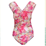 Брендовый купальник, по фигуре, облегающий крой, большой размер