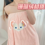 Банное полотенце, милый быстросохнущий банный халат, хорошо впитывает воду