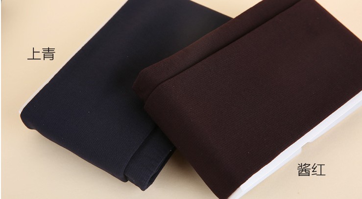 Vớ bếp giảm béo màu đỏ hiện đại! 200D ấm áp quấn tóc áp lực chân / quần lót tất da