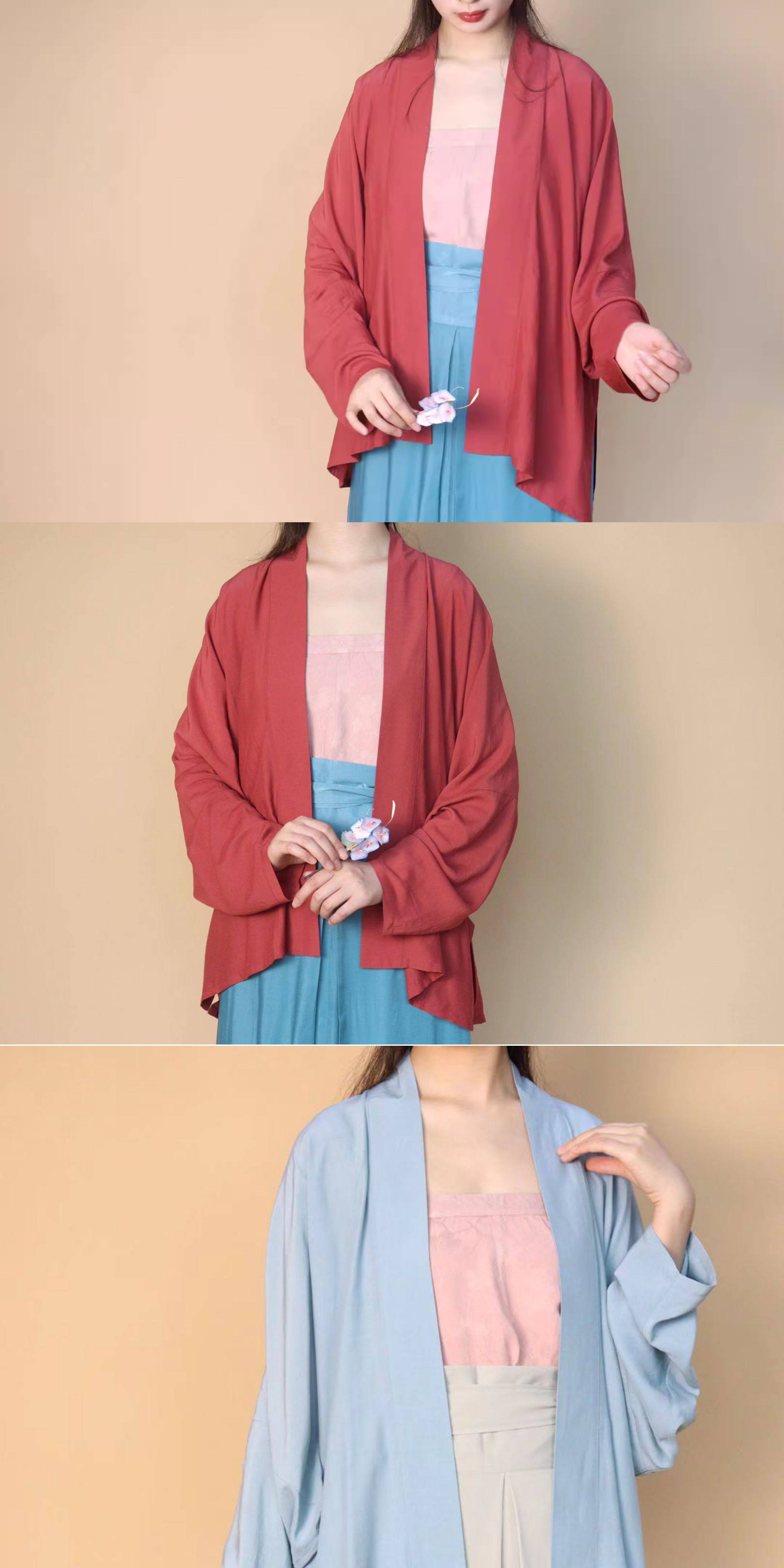 汉服上装 裳裳者华 南风 仿花山墓三角褶宋抹日常改良提花棉吊带夏汉服内搭