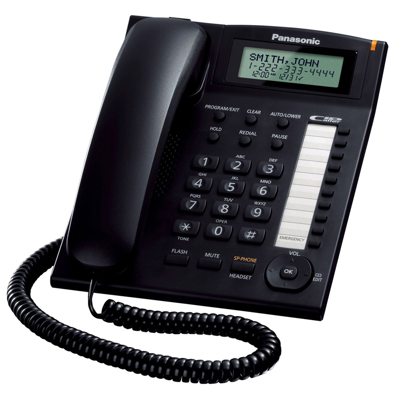 Panasonic Panasonic KX-TS880 home electric wired telephone office telephone hands-free high volume ordinary telephone