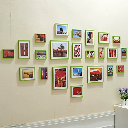 Выбор ядра 23 коробка креативная стена фото рамы комбинированная стена в европейском стиле фотостена, китайская гвоздь гвоздь подвеса фотостена