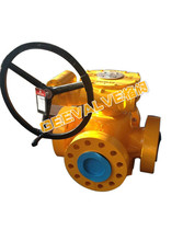 GEEVALVE grid valve industrial plug valve four-way plug valve all copper and stainless steel four-way plug valve three-way door