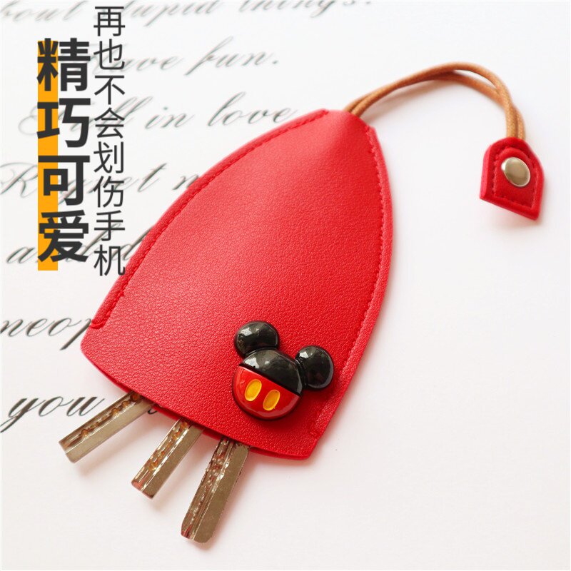Cute large capacity General Motors pull-out key case Foss Mercedes BMW women's key case protective case