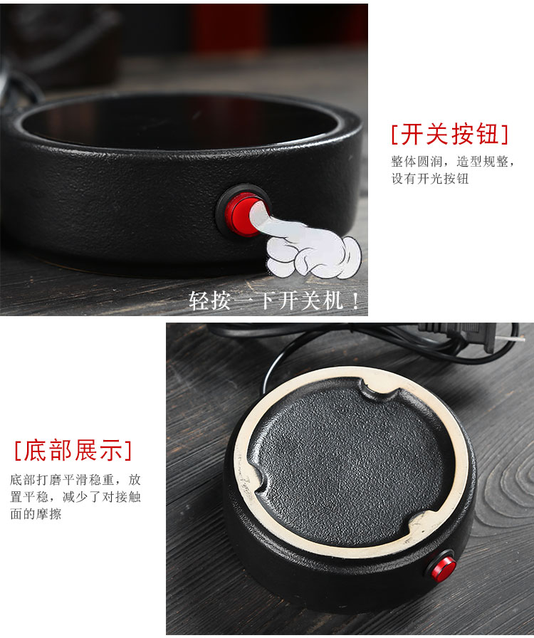 Trung Quốc ấm rượu nồi lẩu nóng ấm rượu nồi gia đình sake vàng rượu vang trắng ly hai hoặc hai lò sưởi điện đặt - Rượu vang giá đựng rượu
