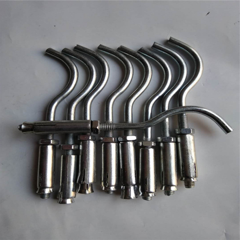 Lengthened fluffy hook screw national standard puffy expansion tube card heating sheet Hook Water trust M6 M6 M8 M8 M12 M12