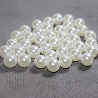Из жемчуга, белый, 12mm