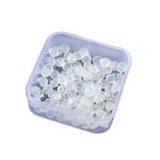 Силиконовый шнурок-держатель, прозрачные гипоаллергенные серьги