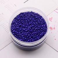 2 мм рисовые бусинки около 1500 штук [сокровище синий] Отправьте коробку