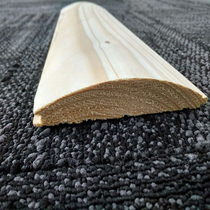 Anti-corrosive wood semi-arched external wall flat hanging buckle plate solid wood wall panel Zhangzionsusu outdoor sauna board small wooden house to be made