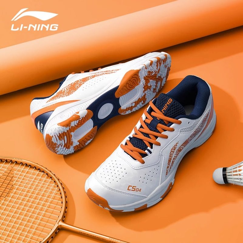 Li Ning Badminton Shoes Men And Women's Models Anti-Slip Shock Absorbing Wear Professional Competition Training New Breathable Sneakers-Taobao