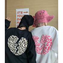 How Mo vintage Fried Street Salt 2021 New Year Sweatshirt Female Spring and Autumn Thin Lazy Style Top ins Tide