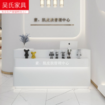 Cash register womens clothing store Net red bar small beauty salon front desk simple modern pet shop reception counter table
