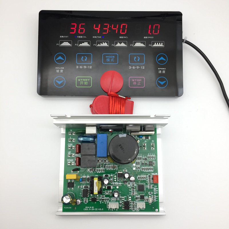 Treadmill Universal Controller Instrument Motherboard Driver Board Circuit Board Universal Board On-Board Control Board Display Board Free Shipping