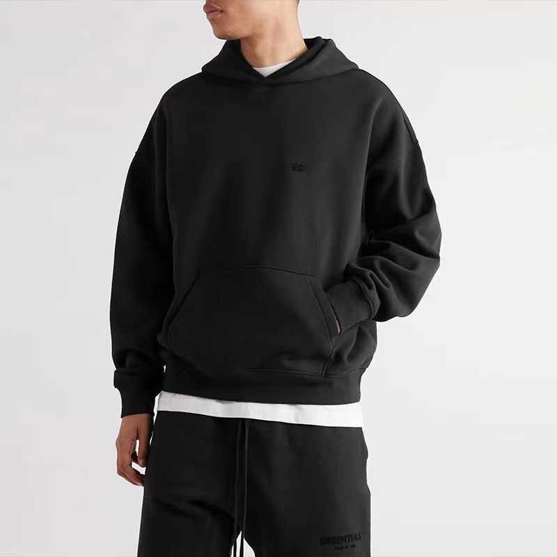 SS22连帽运动衫hoodie  植绒印花 5
