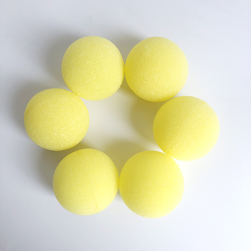 6 clothes children low jump ball soft without deforming sponge ball baby Puzzle Toy Photography Prop Badminton