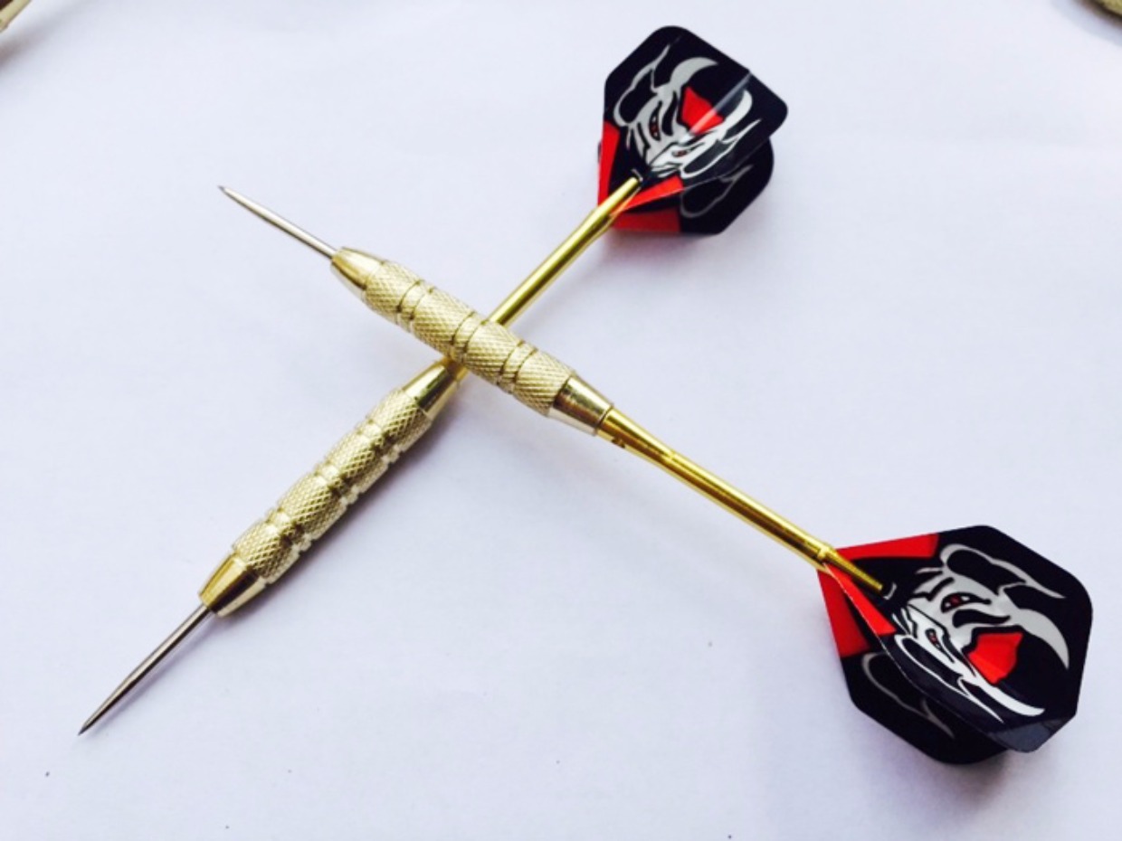 Chất lượng cao 25 ​​g 6 vàng cục nhôm Thanh kim loại đầy đủ kim phi tiêu Kim bay chuyên nghiệp - Darts / Table football / Giải trí trong nhà phi tiêu phóng
