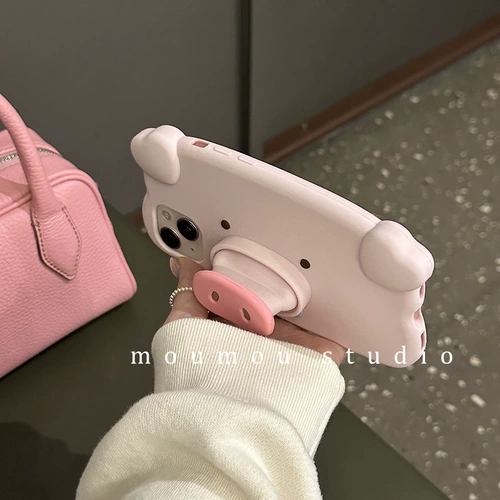 Apple, силиконовый совместимый iPhone 14, чехол для телефона, милая трубка, японские и корейские, iphone, 12promax, защита при падении, 15promax