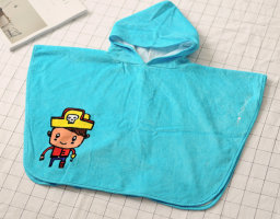 Export foreign trade children's bath towel cloak
