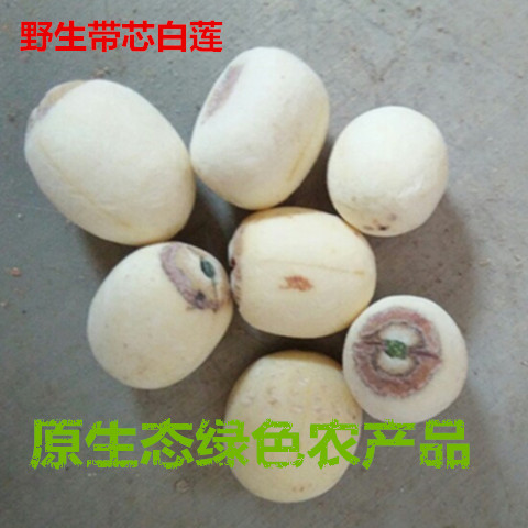 New goods white lotus seeds dried goods lotus seeds 500g with heart wild white lotus seeds sulfur-free Xianglian white lotus seeds 1 piece