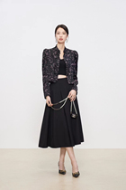 Consult customer service for price details. Shopping mall counter original design silk fragrant cloud yarn Chinese style womens clothing temperament
