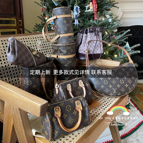 Подлинный средний пакет винтаж большой роскошный роскошный маджонг