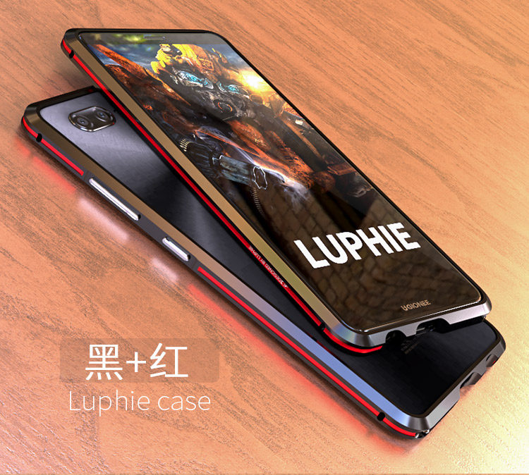 Luphie Bicolor Blade Sword Slim Light Aluminum Bumper Metal Shell Case for Gionee M7