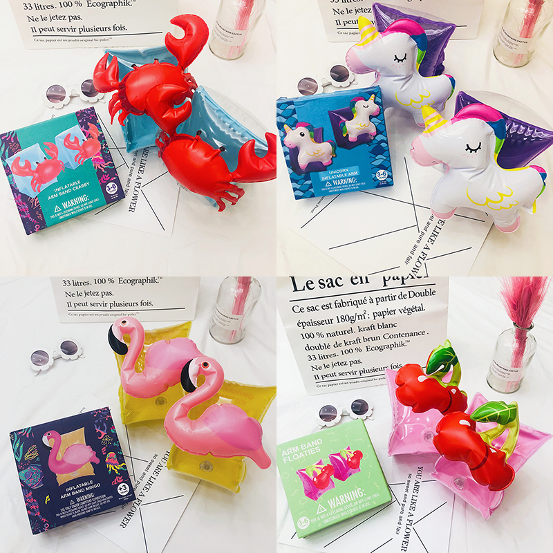 ins children arms ring water cuff cartoon cute 3-6-10-year-old soup maz piggy piggy assisted swimming floating ring