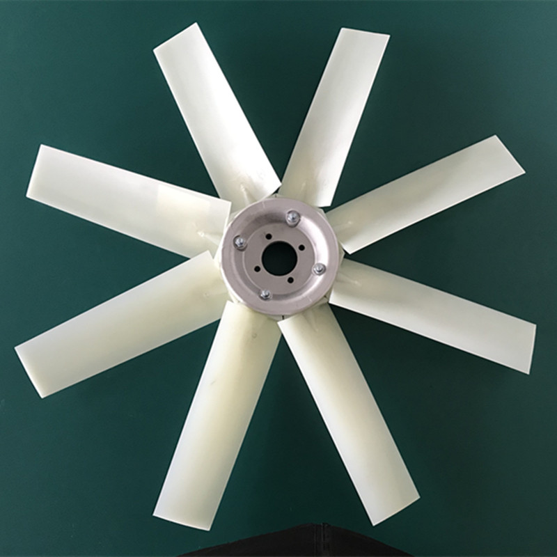 Air-delivered sprayerMi fog machine ventilator fog gun radiator air compressor nylon fan fan blade straight impeller blade