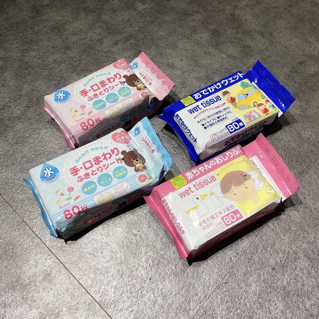 Unmissable wet wipes, cheap, big bowl, available for young children, wet wipes for the whole family 11-02