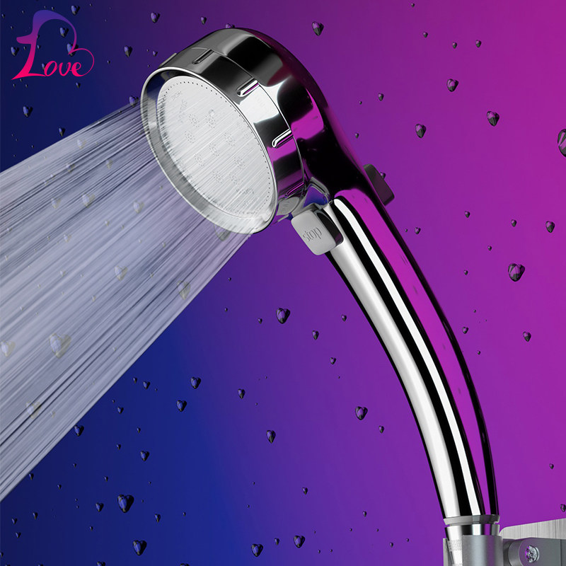 Pet Japanese technology shower head pressurized shower head home bath artifact rain shower head hose bracket set