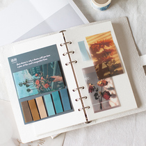 Sulfuric acid paper Post-it notes Korean ins Wind solid color message note paper can write sticky hand account post N Post