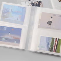 mikka ticket postcard favorites transparent simple photo album souvenir 7 Inch Collection Collection Collection collection folder