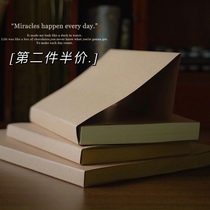 Kraft paper pen sketches for children portable sketchbooks Art students special colored pencils blank drawing books