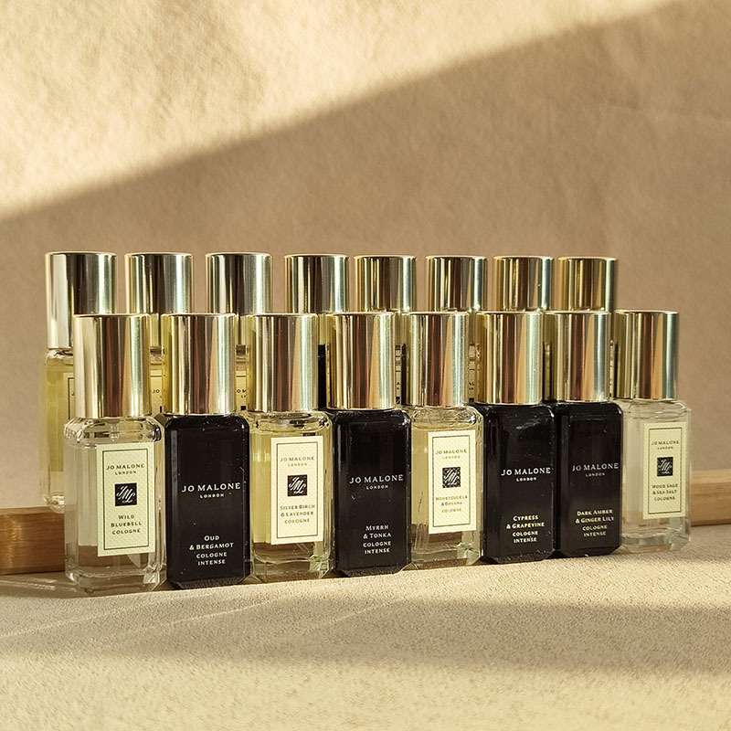 Jo Malone Perfume 9ml English Pear & Freesia, Bluebell, Sea Salt & Sea Fennel, Lime & Elderflower, Oud & Rose, Eau De Toilette Sample