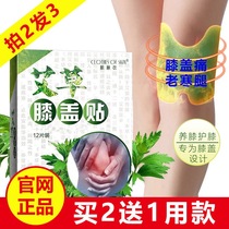 Ai grass knee patch moxibustion label Ai leaves health care old cold leg knee pain paste