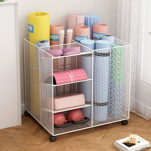 Корзина для хранения для спортзала, оборудование, система хранения, баскетбольная спортивная ракетка