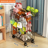 Афины черный+рядный крюк+висящая корзина