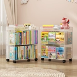 Книжные книжные полки могут перемещаться с роторно -хранением