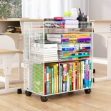 Книжные книжные полки могут перемещаться с роторно -хранением