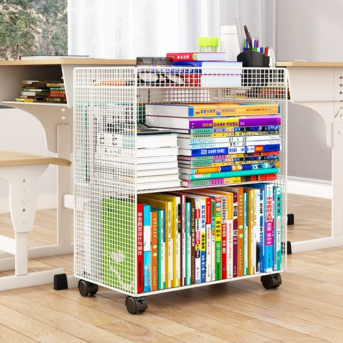 Книжные книжные полки могут перемещаться с роторно -хранением