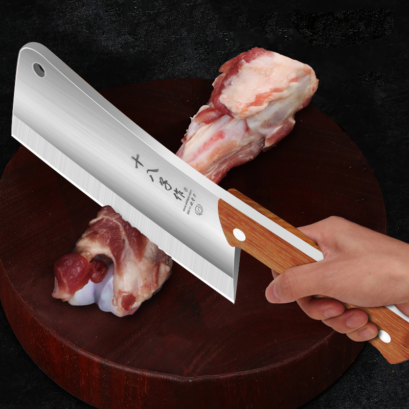 eighteen sub for decapitated knife home chopped bone knife butcher special cutter thickened professional commercial decapitated bone knife