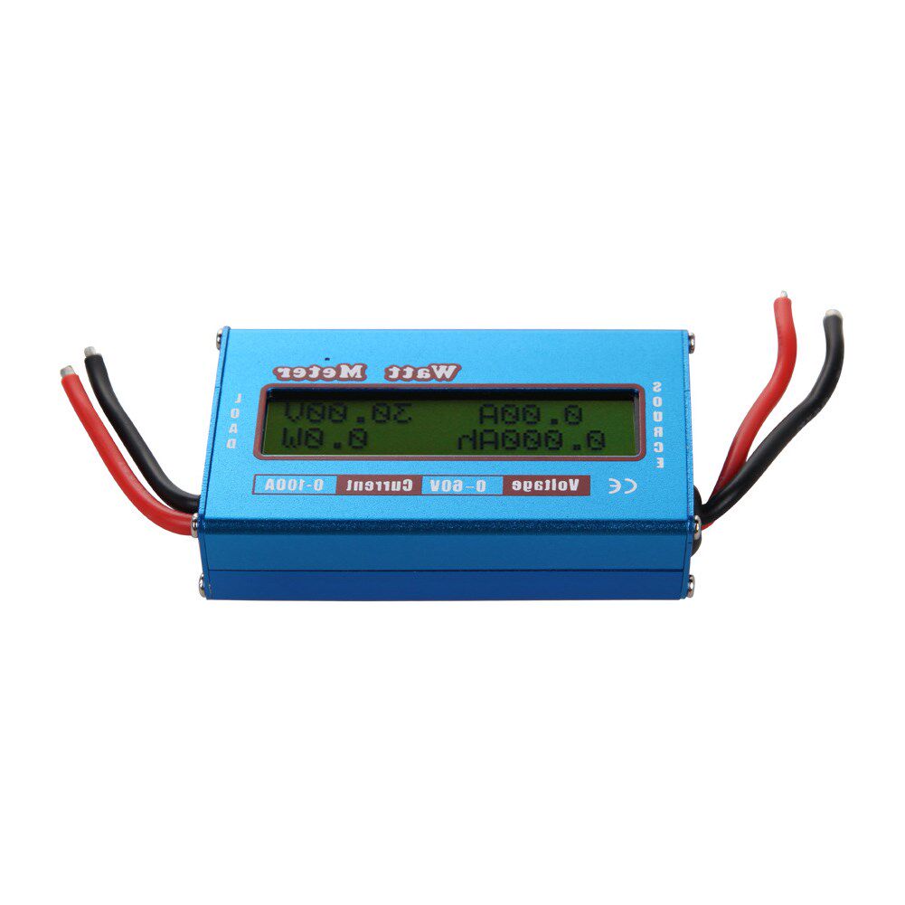 2022 Digital LCD Watt Meter Battery Balance 60V100A DC