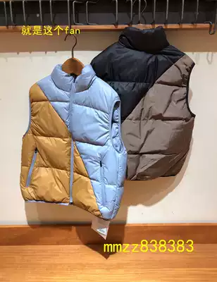 Counter Pengma POMME 2018 winter new men's and women's children's down vest AI9723100