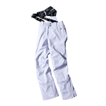 Runningriver running women winter outdoor warm windproof double board detachable strap ski pants B6063