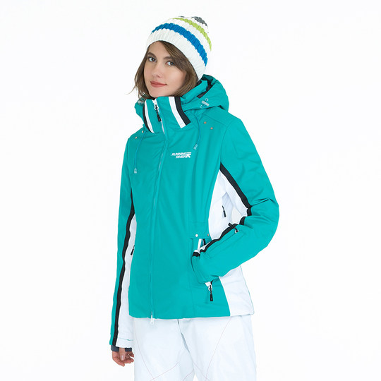 RUNNINGRIVER women's ski wear winter outdoor windproof warm top J3158 double plate