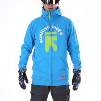 Running river Running Men Outdoor hiking skiing mountaineering cycling casual sweater jacket R3269